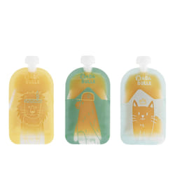 Badabulle B004500 pot pour bébé alimentaire Vert, Blanc, Jaune