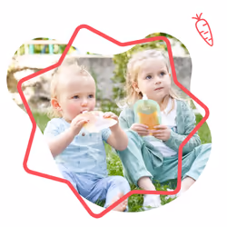 Badabulle B004500 pot pour bébé alimentaire Vert, Blanc, Jaune
