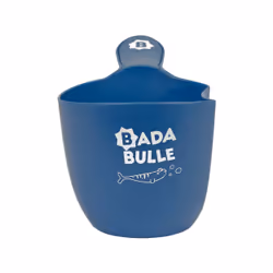 Badabulle Baby-Haarwaschbecher, Coupe pour rincer le shampooing, Polypropylène (PP), Bleu