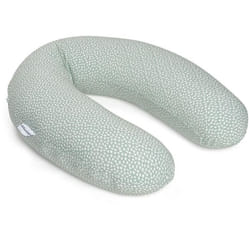 doomoo Coussin de Maternité et Coussin dAllaitement Buddy Ultra Confort Certifié Oeko-Tex Cloudy Kaki