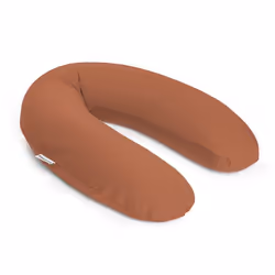 doomoo Coussin de Grossesse & Coussin dAllaitement - Ultra Confort - Certifié Oeko-Tex Tetra Terracotta