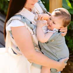 BabyMoov A057006 porte bébé Porte-bébé souple Coton, Polyester, Polypropylène Vert - Vue supplémentaire 7