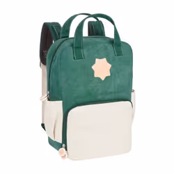 Badabulle Wickelrucksack, Ville, Coton, Polyester, Poly-acétate de vinyle (PEVA)