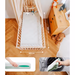 BabyMoov Cozy'Lite Matelas pour bébé Blanc