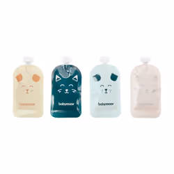 BabyMoov Gourdes compote réutilisables écologiques