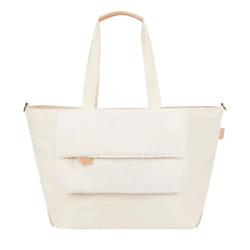 BabyMoov A043814 sac à couches Sac à main Beige Coton, Polyester