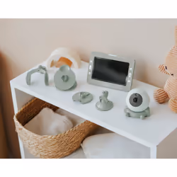 BabyMoov A014429 moniteur vidéo pour bébé 300 m FHSS Vert, Vert clair