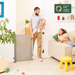 Badabulle B025235 barrière de sécurité 1,4 m Ceinture rétractable - Vue supplémentaire 5