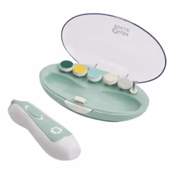 Badabulle B032005, Lime à ongles, Vert, Blanc, Plastique, 1 pièce(s), 130 mm, 40 mm