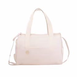 Badabulle Sac à langer Pocketstyle - Plan à langer Housse isotherme Pochette Attaches-poussette inclus Crème