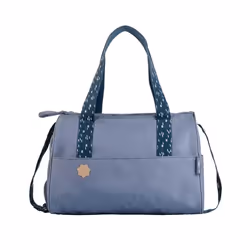 Badabulle Sac à langer Pocketstyle - Plan à langer Housse isotherme Pochette Attaches-poussette inclus Bleu