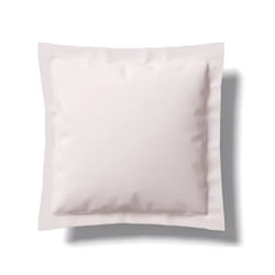 Anne de Solène Vexin Rose, Blanc 65 x 65 cm Coton