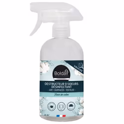 Boldair PV56076701, Pulvérisateur de rafraichissement d'air, Bleu, Coton, Fleur, 500 ml, Pulvérisateur, Universel