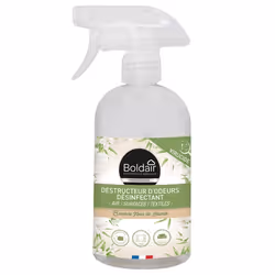 Boldair PV56076801, Pulvérisateur de rafraichissement d'air, Vert, Bambou, Jasmin, 500 ml, Pulvérisateur, Universel