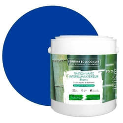 Peinture - Natura - Bleu Electrique - 2.5L - Écologique - Mat