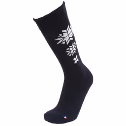 Chaussettes de ski Mi bas etoile marine - Perrin