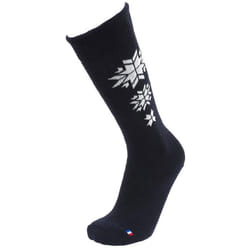 Chaussettes de ski Mi bas etoile marine - Perrin