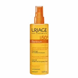 Uriage Bariésun, Spray de protection solaire, Corps et visage, Spray, Hydratant, Protection, Tous types de peau, 200 ml