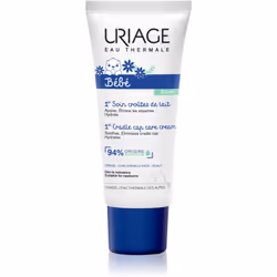 La peau de la tête de votre bébé commence à peler&nbsp;? La crème Uriage Bébé 1st Cradle Cap Care Cream a été spécialement fo ...