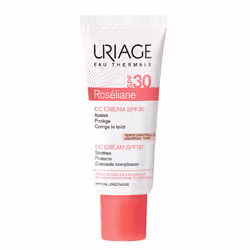 Uriage Roséliane SPF30 40ml, CC crème, 40 ml, Femmes, Peau sensible, Moyenne, Anti-rougeurs, Correction des couleurs, Hydrata ...