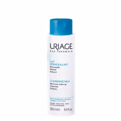 Uriage Lait démaquillant 250 ml, Lait nettoyant, Femmes, Peau sensible, Nettoyant, Hydratant, Hydratant, Adoucissant, Apaisan ...