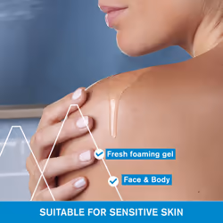 Gel douche dermatologique extra riche pour peaux sensibles 500 ml