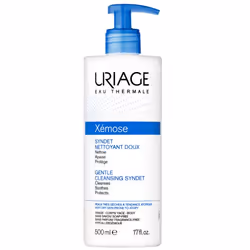 Uriage Xémose, Crème nettoyante, Unisexe, Peau sèche, Nettoyant, Apaisant, Flacon pompe, Savon