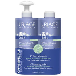 Uriage 1Ère Eau Nettoyante 2 x 500 ml