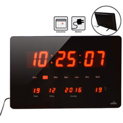 Orium - Horloge à led Rouge Chronos