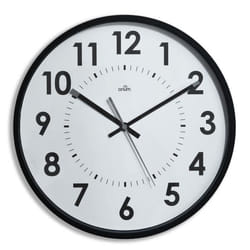 Horloge a quartz noir