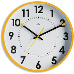 Orium - Horloge silencieuse Abylis Ø30cm - Ocre