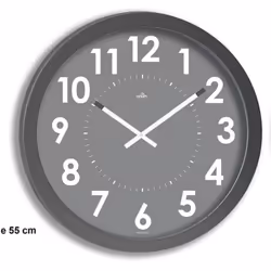 Caractéristiques de l'horloge géante Quartz Impéria - Orium : Modèle : horloge géante Quartz Impéria Couleur(s) : gris Elle t ...