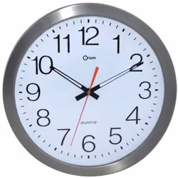 Caractéristiques de l'horloge étanche quartz inox Ø35cm - Orium : Modèle : horloge étanche quartz Couleur(s) : inox Convient  ...