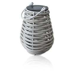 Lanterne solaire tressée Aretha h25cm - Orium