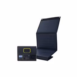 ORIUM Station dénergie portative IZYWATT avec batterie Lithium 150Wh + Panneau solaire pliant monocristalin 30W