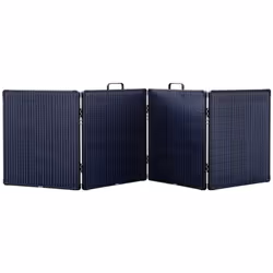 Caractéristiques du panneau solaire pliant cadré 200W - Orium : Modèle : panneau solaire pliant cadré 200W Matière PET, EVA, ...