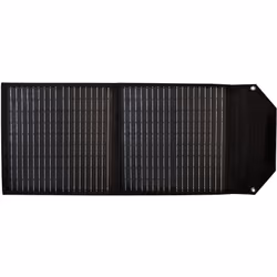 Caractéristiques du panneau solaire pliant 40W - Orium : Modèle : panneau solaire pliant 40W Tension : 20V Avec 2 ports USB ( ...