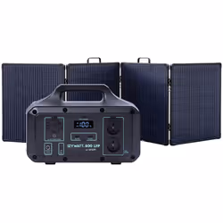 Pack générateur solaire LFP Izywatt 800 + panneau solaire 200W - Orium