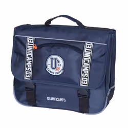 Cartable - CAMPS - Boy 38 CM - Bleu - 2 Compartiments - Haute Qualité