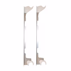 Supports de radiateur Global. Fixation Autofix blanche pour radiateur aluminium Global entraxe 800 mm référence 33. - Pour Ch ...