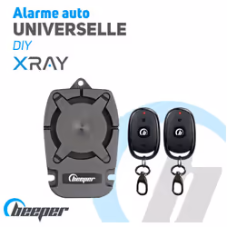 Description générale Découvrez la nouvelle alarme Beeper XRAY, un système de sécurité efficace pour votre véhicule. Avec plus ...