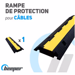 Sécurisez le passage des câbles Un format compact pratique et extensible La rampe de protection pour câble Beeper fait un mèt ...