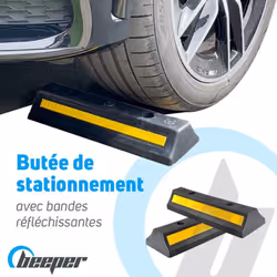 Aménagez et sécurisez votre parking en un clin d'oeil Notre butée de stationnement est idéale pour aménager votre parking. El ...