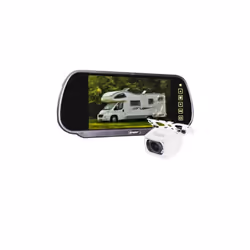 Beeper - Kit vidéo de recul avec écran rétroviseur 7pouces (caméra blanche) - CC1
