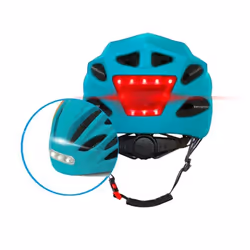 Casque BEEPER avec LED avant et arrière pour Vélo VTT Trottinette électrique -