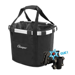 Panier en tissus pour trottinettes - BEEPER - Transport facile de vos affaires - Système de fixation sur le mât