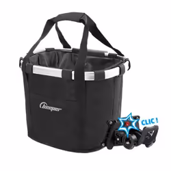 Panier en tissus pour vélos - BEEPER - Système de fixation sur le guidon