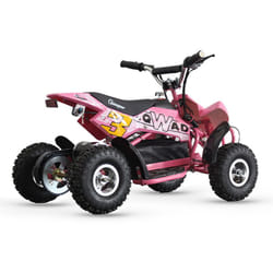 Beeper - MINIQuad - Quad électrique enfant - 600 - max - 36 - 12 Ah Couleur - Rose