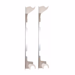 Supports de radiateur Global. Fixation Autofix blanche pour radiateur aluminium Global entraxe 700 mm référence 34. - Pour Ch ...