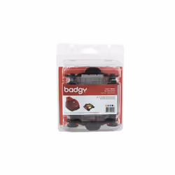 Evolis Ribbon &amp; Cleaning Kit badgy 100p, Badgy, 100 pages, Noir, Bleu, Rose, Blanc, Jaune, Badgy, Ampoule